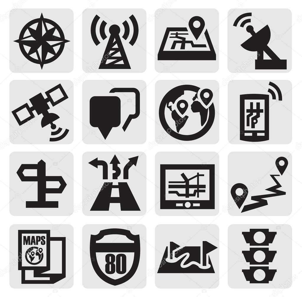 Navigation icons