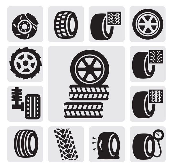 Tire icons