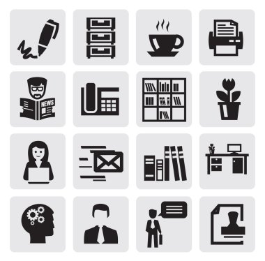 Office and business clipart