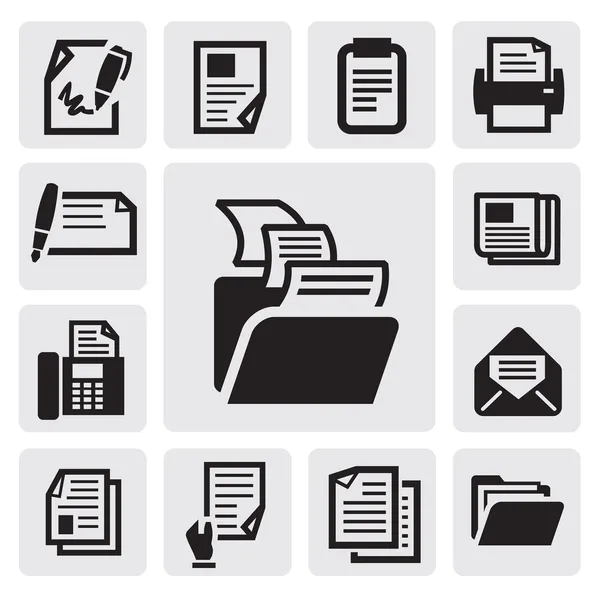 Document icon — Stock Vector