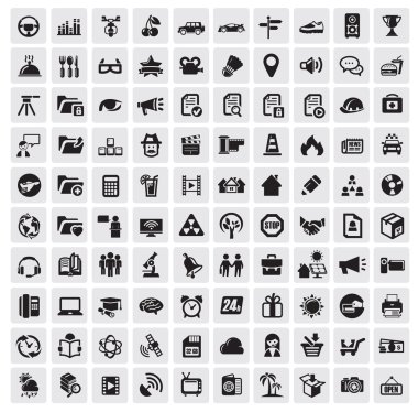 100 web simgeler