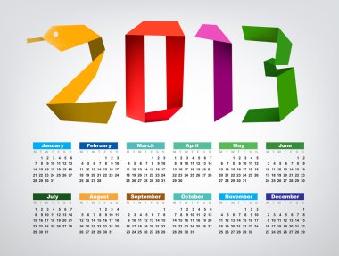 takvimi 2013