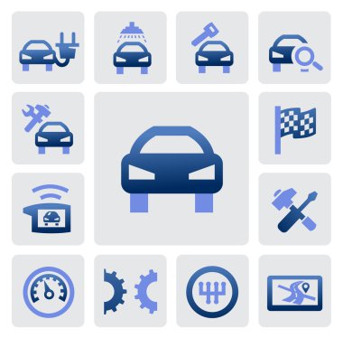 otomatik ve onarım simgeler