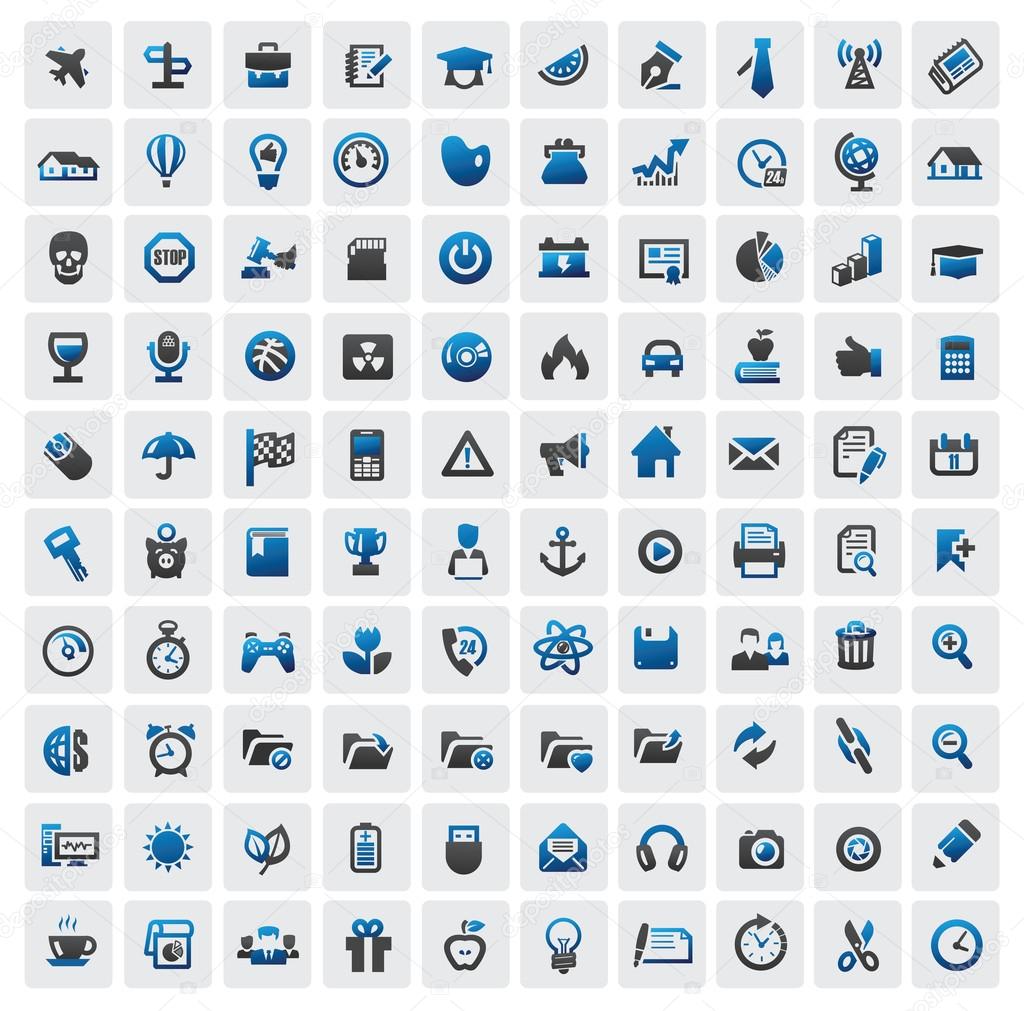 Web icons