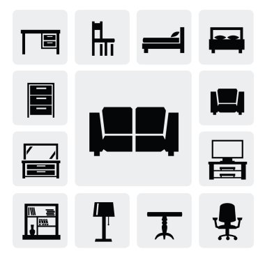 mobilya Icon set
