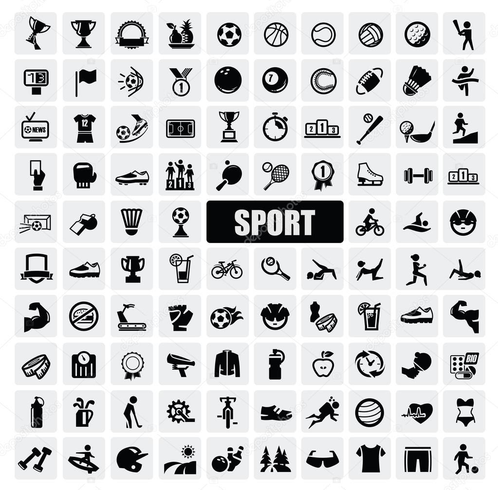 Sports icons