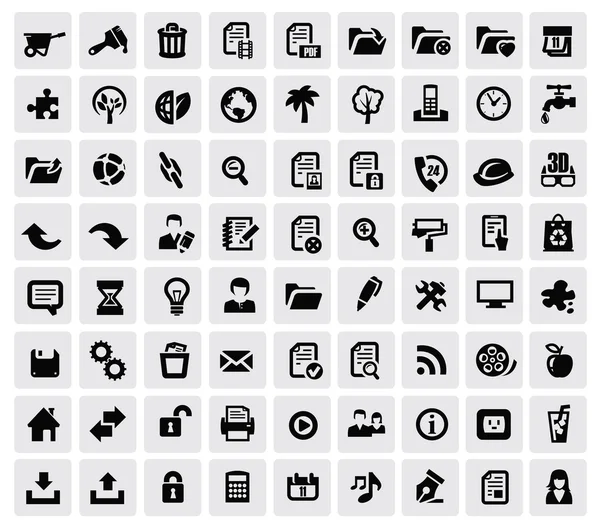 100 web iconen — Stockvector