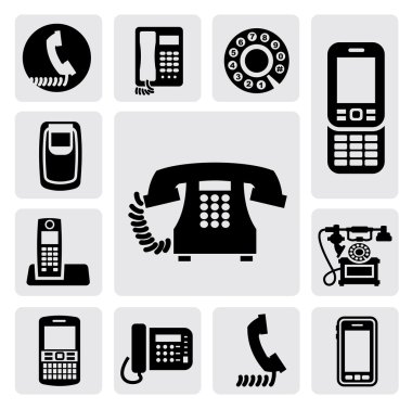 telefon simgeleri