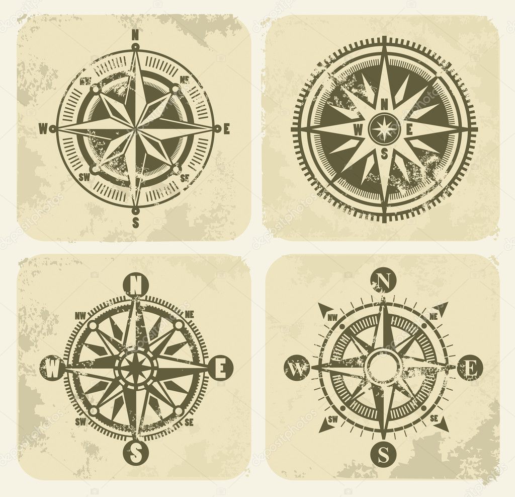 Vintage compasses