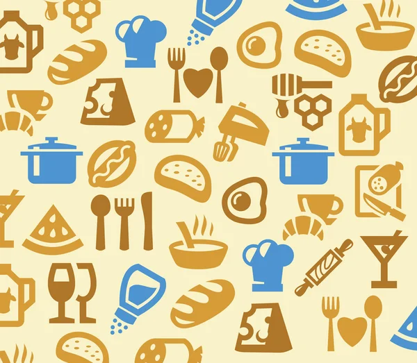 Cuisine couleur — Image vectorielle