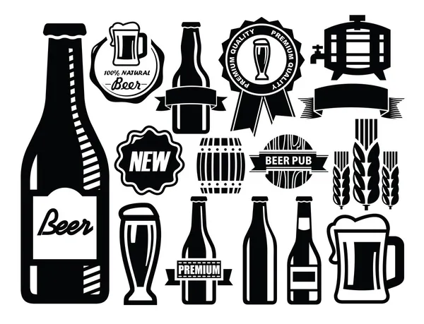 Icono de cerveza — Vector de stock