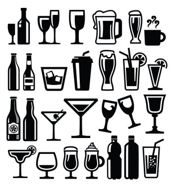 Beverages icon clipart