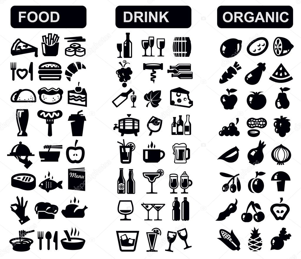 Kitchen icons