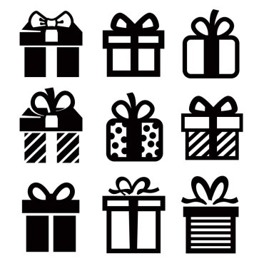 Gift icon clipart