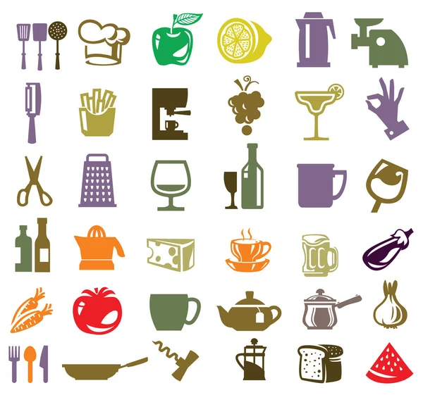 Icono de cocina — Vector de stock