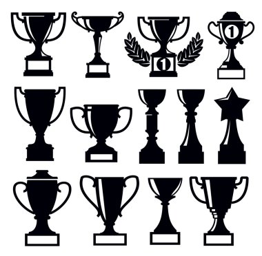 Trophy and awards clipart