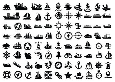 Boat and ship clipart
