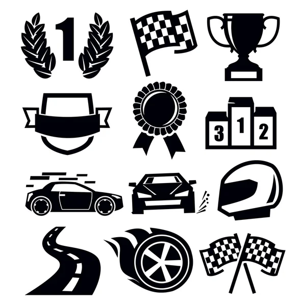 Iconos de auto — Stockvector