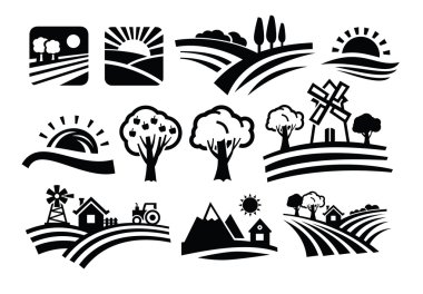 Vector nature icons