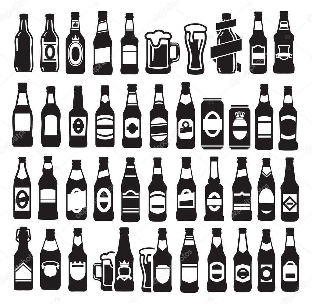 Beer bottles