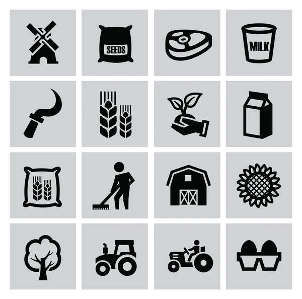Agriculture et agriculture — Image vectorielle