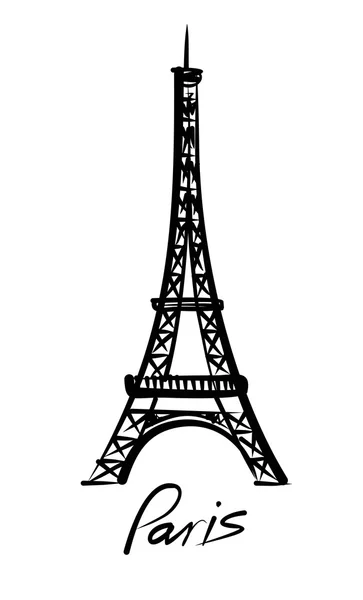 Vektor Eiffel-torony — Stock Vector