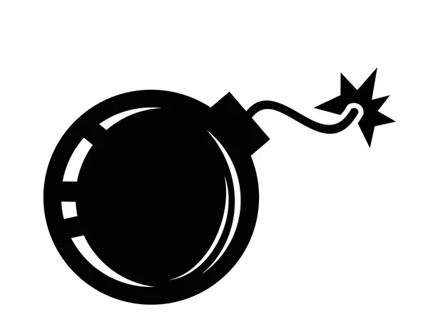 Icono de bomba — Vector de stock