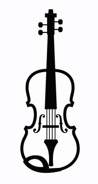 Violin icon clipart