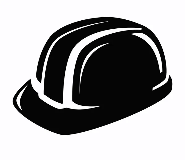 Icono del casco de construcción — Vector de stock