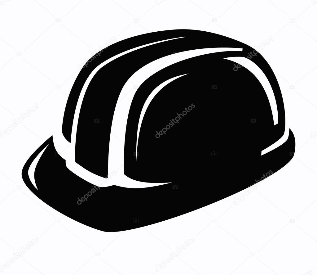 Construction helmet icon