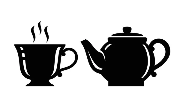 Icône de thé — Image vectorielle