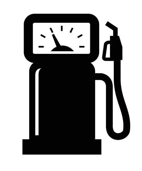 Benzin istasyonu simgesi — Stok Vektör
