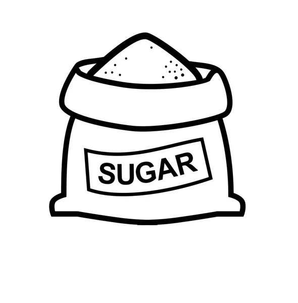 Sugar bag — Stock Vector