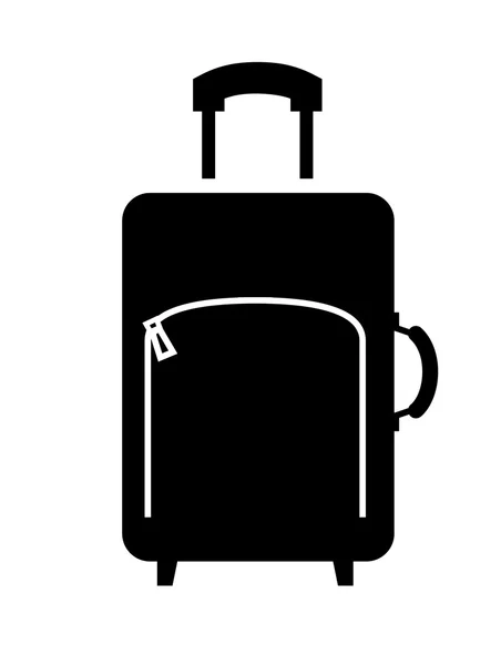 Resväska-ikonen — Stock vektor