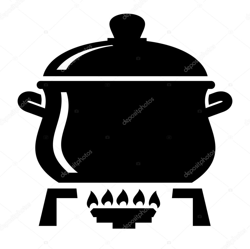 Cooking pan icon