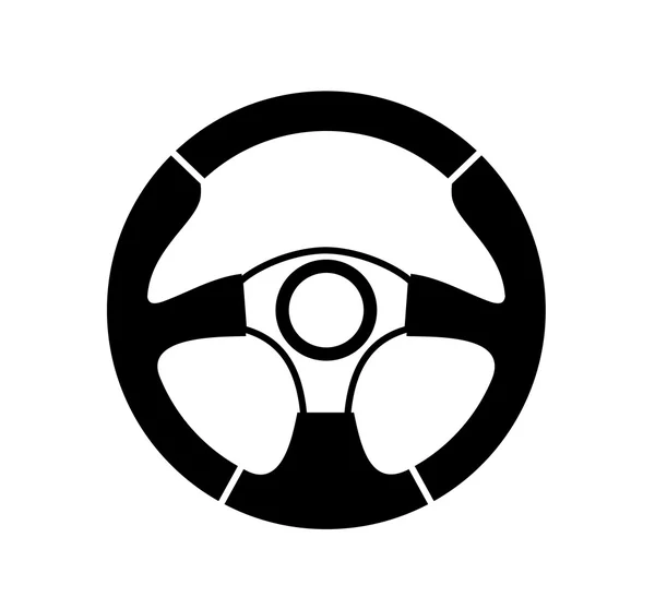 Steering wheel — Stock Vector