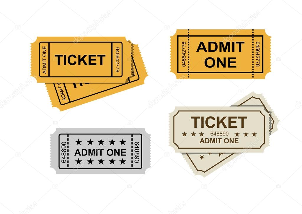 Admit one tickets