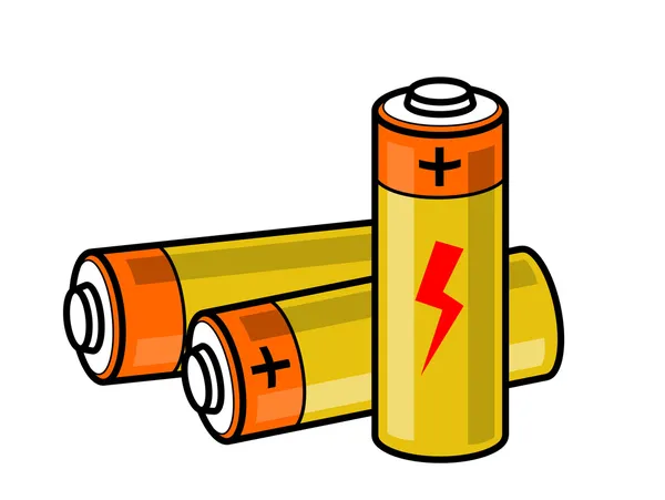 Icona batterie — Vettoriale Stock