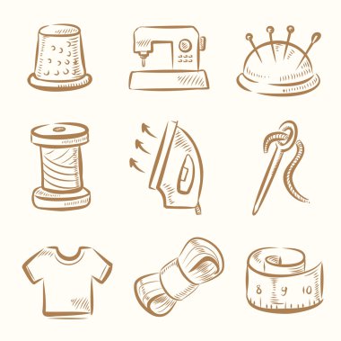 dikiş Icon set