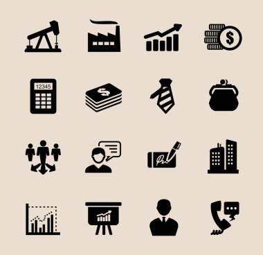 iş simgeleri ayarlandı