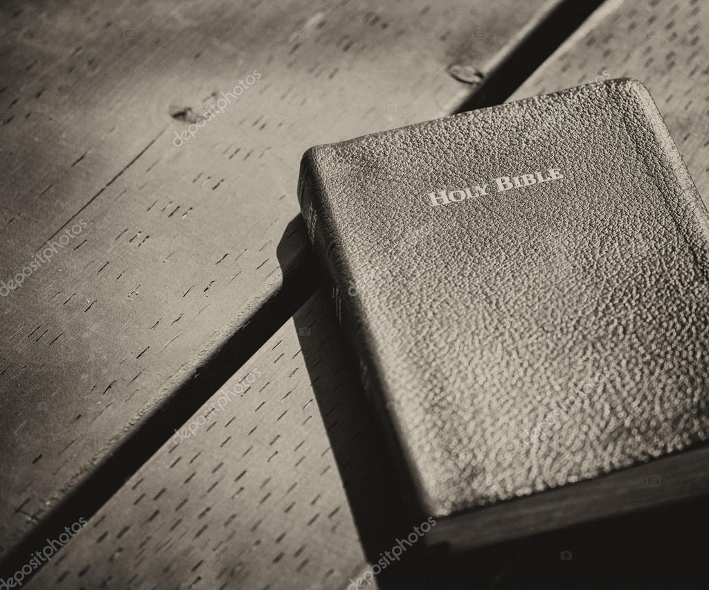 Abandoned Holy Bible — Stock Photo © yelo34 24497933