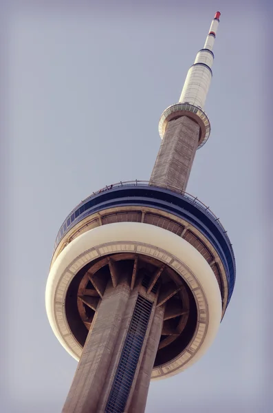 CN Tower detail with effects