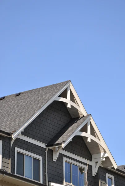 Detalhe do edifício de baixo crescimento — Fotografia de Stock