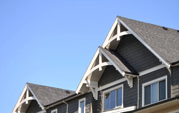 Detail of low rise building — Stock Photo, Image