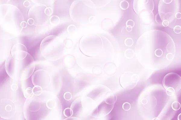 Różowy satyna z tło bubbles — Zdjęcie stockowe