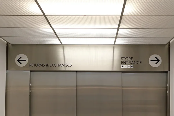 Inside of elevator — Stock Photo, Image