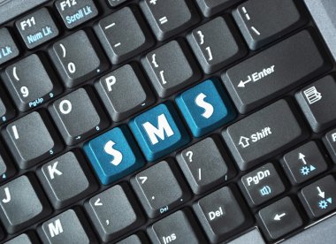 SMS klavye