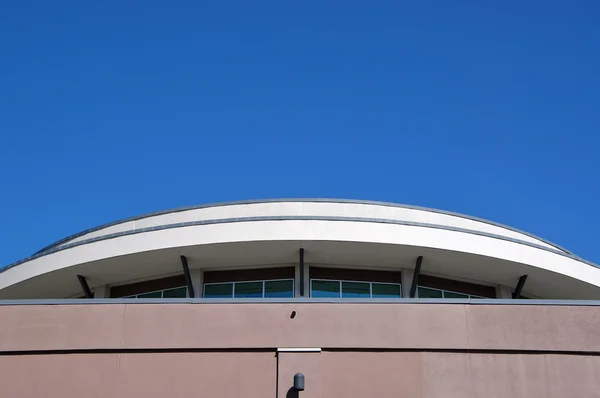 Macro building rooftop — 图库照片