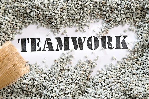 Teamwork -- Treasure Word Series — Stock Photo, Image