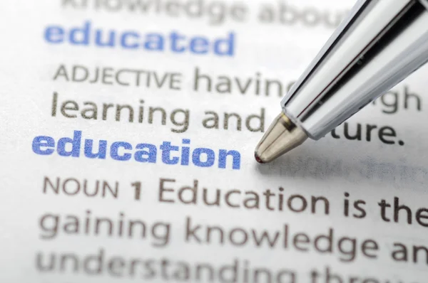 Educación - Serie Diccionario — Foto de Stock